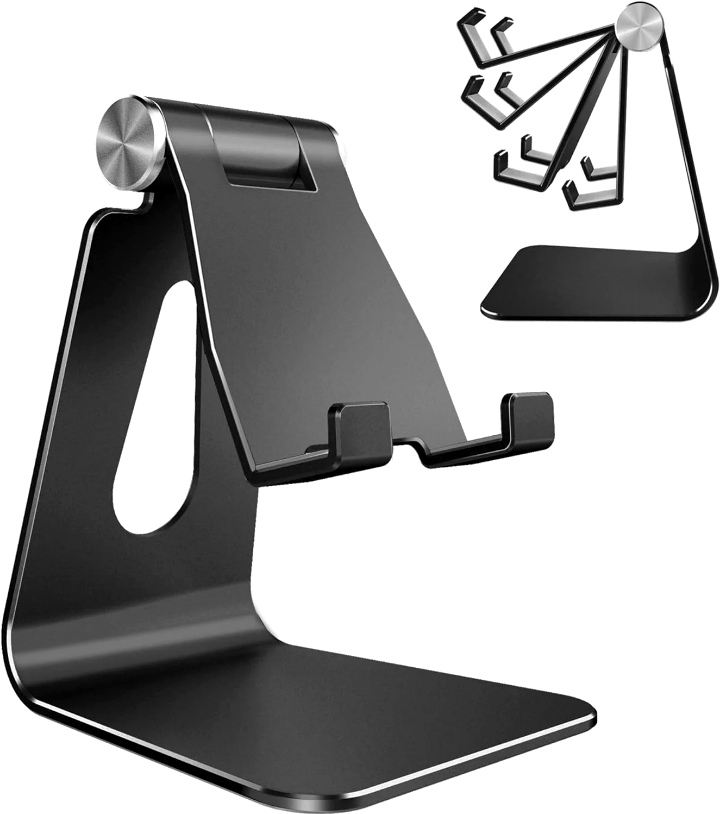 Aluminum Phone Stand (Black)