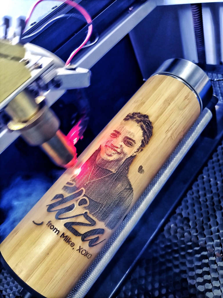 Bamboo Flask 