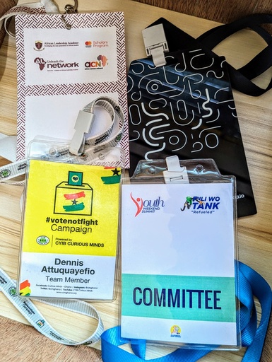 Event Tag with Lanyard