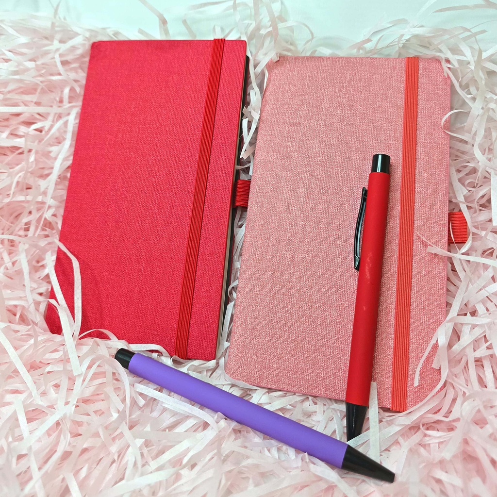 Linen Cover Notebook - 48K | www.treasuremaks.shop